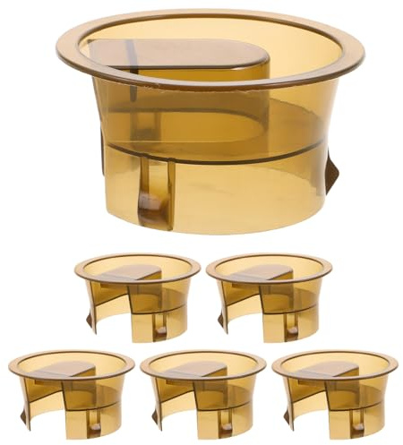 TOYANDONA 6 Pezzi Coperchi per Brocca D’Acqua in Vetro Tappi di Ricambio Resistenti per Caraffa e Bollitore Coperchi Riutilizzabili per Uso Domestico e Outdoor