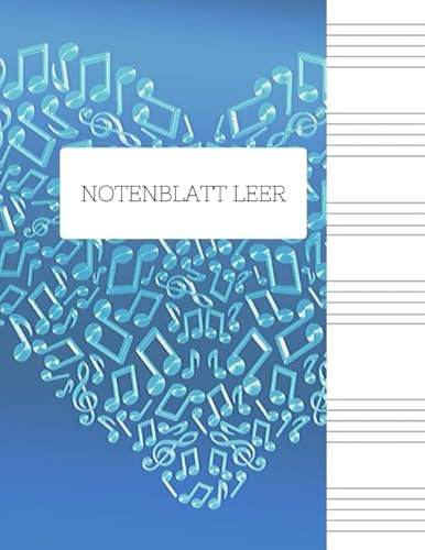 Notenblatt Leer: Leeres Notenblatt Papier, Notenblatt Leer Klavier, notenblatt leer