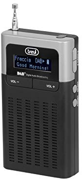 Trevi DAB 793 R tragbares Radio mit digitalem Empfänger, DAB/DAB+ und FM-System