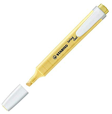 Evidenziatore Swing Cool pastel - giallo banana - Stabilo