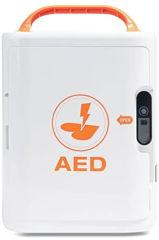 Reliance Medical Mediana AED A16 PRO Semi Automatic Defibrillator with Adult Child Mode 3 Language Options IP55 Shock Time Super Fast an automated External defibrillator (AED)