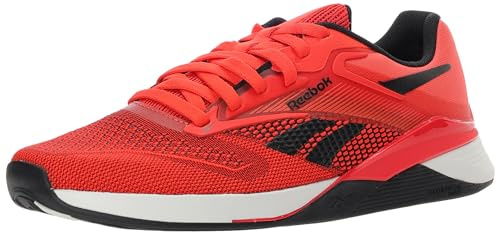 Reebok Nano X4, Sneaker Unisex - Adulto, Dynred Black Purgry, 42 EU