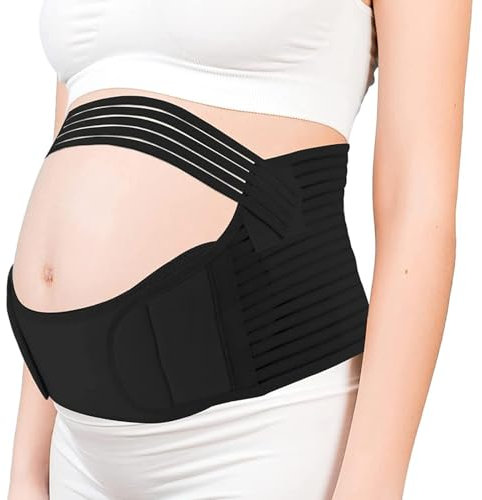 3 in 1 Bauchgurt Bauchband Schwangerschaft Schwangerschaftsgürtel Stützgürtel Bauchstütze Beckengurt für Linderung Von Schwangerschaftsbedingten Rücken und Unterleibsschmerzen