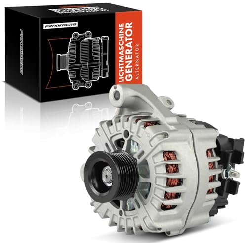 Frankberg Lichtmaschine Generator 230A Kompatibel mit 5er Touring F11 3.0L Diesel 2009-2016 X5 E70 3.0L Diesel 2008-2013 7er F01 F02 F03 F04 3.0L 2008-2015 Replace# 12-31-7-807-187