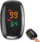 1 Pièces Oxymètre de Doigt Portable - Mesure Précise de la Saturation en Oxygène et Fréquence Cardiaque | Lecteur Oxygène Sanguin Compact pour Usage Maison et Sport