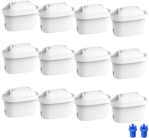 Koala Waterdrop Filterkartuschen Kompatibel für Brita Maxtra+ Plus, Maxtra Pro All-in-1 Wasserfilter, Kompatibel mit Brita Marella Kanne Kartuschen, TÜV SÜD, NSF Zertifiziert (12 er-Pack)