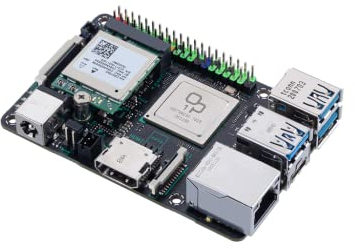 ASUS Tinker Board 2S/2G Single-Board-Computer (6-Kern RK3399 System on a Chip (SoC), Arm Mali-T860 GPU, 2GB LPDDR4 Speicher, 3x USB 3.2 Gen 1 Typ-A, 1x USB 3.2 Gen 1 Typ-C)