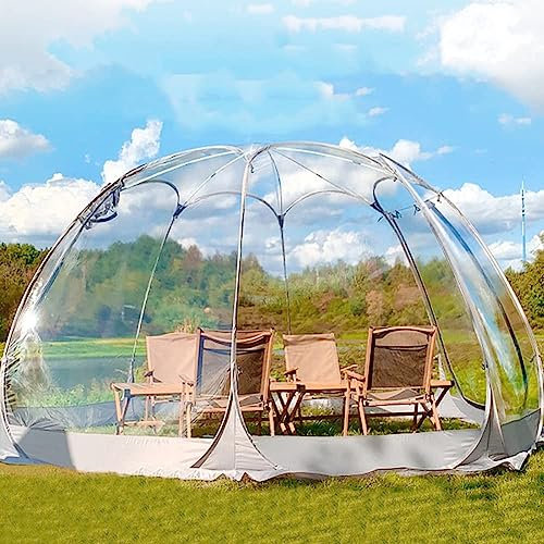 Inflatable Bubble Tent, Pop-Up Pavilion 3m/3.6m, Dome for Garden & Terrace, Premium Greenhouse, Weather Pod for 36 People, Party & Camping Shelter
