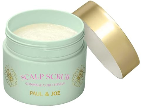 PAUL & JOE Gommage Cuir Chevelu 240g / 8.4oz | Exfoliant Cuir Chevelu au Sel avec Argile & AHA | Soin Purifiant pour Excès de Sébum & Impuretés