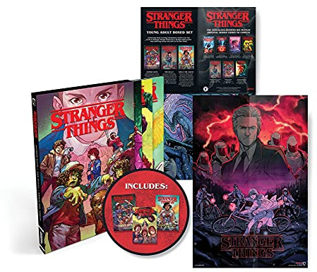Stranger Things Graphic Novel Boxed Set (Zombie Boys, The Bully, Erica the Great): Zombie Boys / the Bully / Erica the Great: Includes a Double Sided Poster