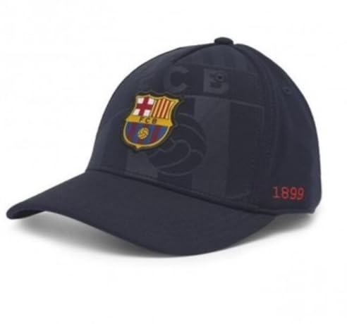 Gorra F.C. Barcelona soccer marino talla: Junior