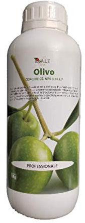 bioA.L.T Concime Olivo Fogliare specifico NPK 3.14.9,7 con Boro Allegagione