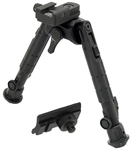 UTG Recon 360 TL Zweibeinstativ, 17,8 cm - 22,9 cm Mittelhöhe, Picatinny