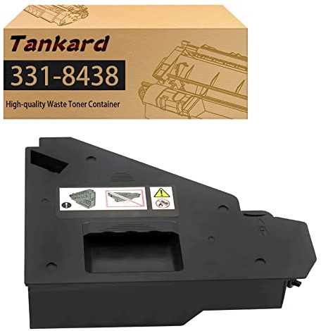 Tankard Compatible C2660dn Waste Toner Box 331-8438 Replacement for Dell C2660dn C2665dnf C3760n C3760dn C3765dnf S3840cdn S3845cdn Waste Toner Container