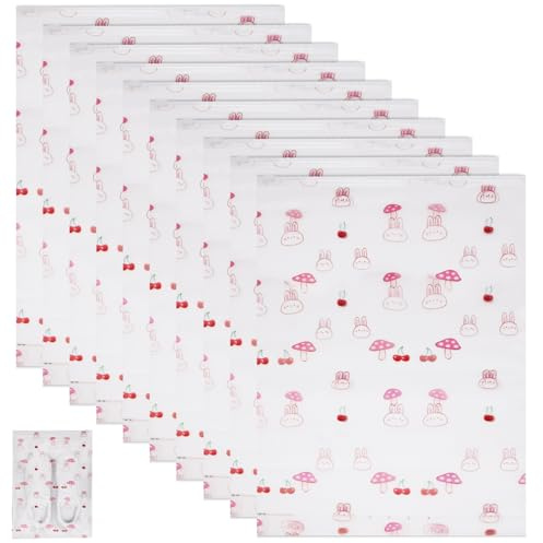 GAOHAN 10 Pcs ZipLock Bags Multifunctional Waterproof Travel Storage Bags Cosmetic Bag Shoe Dust Proof Bag