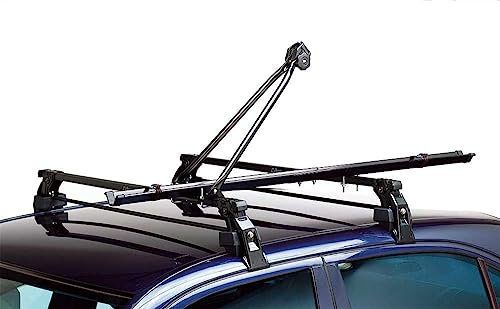 Peruzzo Lucky Two Single Bike Carrier Roof Mounted Car Rack Bicycle Holder Black
