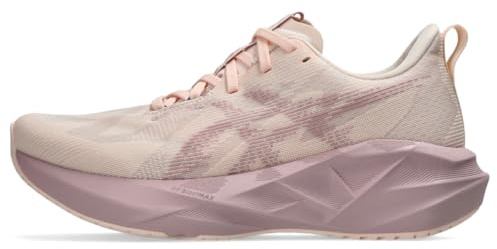 ASICS Women's NOVABLAST 5 Running Shoes, 7.5, Pearl Pink/MORGANITE