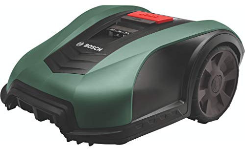 Bosch Home and Garden Roboter Rasenmäher Indego M 700 (19 cm Schnittbreite, für Rasenflächen bis 700 m², Schnitthöhe 30-50 mm), Grün