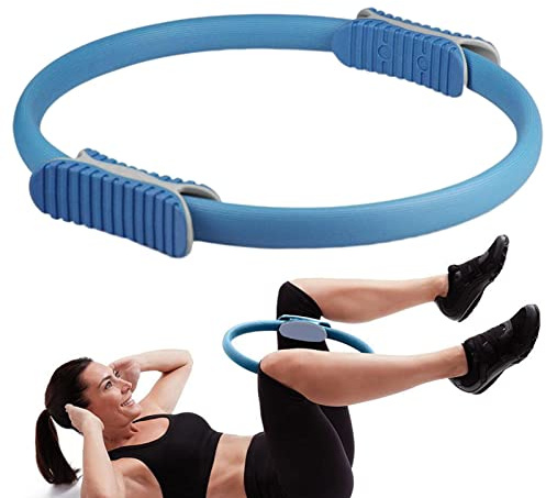 GIMOCOOL Anneau de Cercle de Pilates | Anneau de Fitness Portable pour Fille | Accessoires Pilates pour la rééducation chirurgicale et Excellent Outil pour corriger la Posture de Yoga