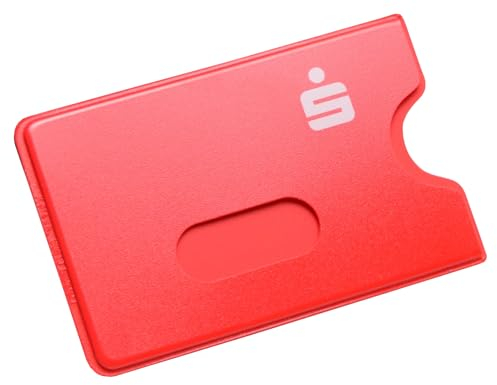 orgaexpert EC Kartenhülle Rot Sparkasse (3 Stück) hochwertig/stabil NEU Kreditkartenhüllen, Scheckkartenbox, Schutzhülle Ausweis