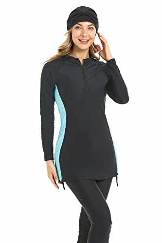 obaSeteck Costume da Bagno Intero per Donne Musulmane - Design Elegante e Confortevole