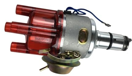 DGHBNP Distributor Adatto per VW Kaefer 1500 1600 1200 1300 1303 T1 T2 T3 Gruppo distributore Punto di accensione 043905205 Distributore di accensione(Red)