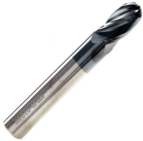 3mm Solid Carbide 4 Flute Ballnose Endmill TiAlN Coated/Endmill