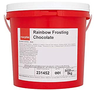 Macphie Rainbow Frosting Chocolate 5kg, MF090