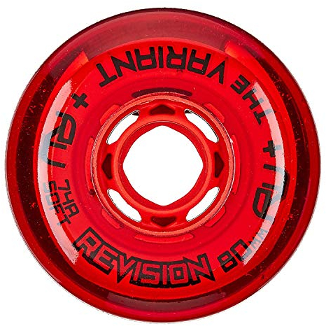 Revision Variant Soft 74A Indoor Inlinehockey Rolle (4er Pack), Rollen Größe:80mm