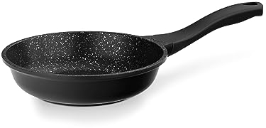 kela Bratpfanne 20cm STELLA NOVA, kleine Pfanne Induktion mit Oil Control System, Aluguss beschichtet, Softtouchgriff