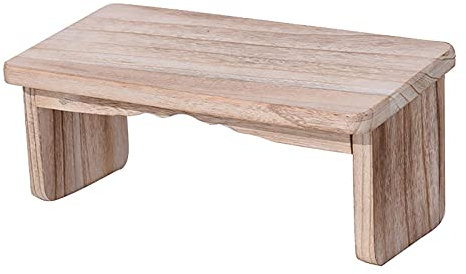FZYE Meditationsbank aus Holz (18x8x6in), Faltbarer und ergonomischer Meditationshocker, stabile Gebetsbank, bequem zum Knien oder Sitzen, perfekt für tiefere und längere Meditation