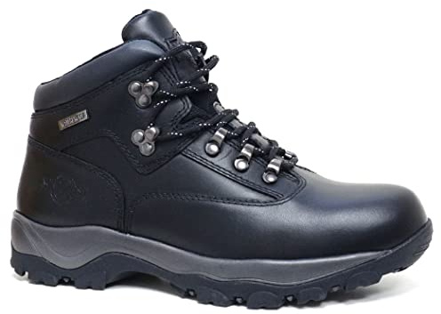 Northwest Territory INUVIK Men’s Mid Rise Waterproof Leather Hiking & Walking Boots
