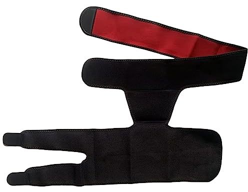 Fesjoy Compressione della coscia regolabile Bendaggio di sostegno all'inguine Regolabile Compressione della coscia Prevenzione degli infortuni Anana atletica Gamba Anca Brace Accessorio fitness per la
