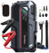 MobiBot Jump Starter with Air Compressor and Air Pump,2000A Powerful Car Battery Booster,150 PSI tire inflator,Fast Portable Air Pump for Mattress,16000mAh Power Bank