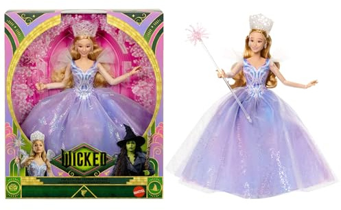 Mattel Universal Pictures' Wicked: for Good Deluxe Glinda Fashion Doll with Removable Outfit & 3 Accessories, Inspired by The Movie