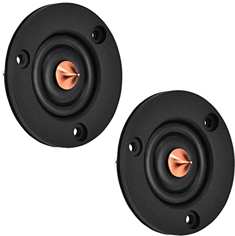 Vvikizy 2st 2 4Ohm 30W Silk Film Dome Diskanthögtalare Bilhögtalare med Magnet för HiFi Multimedia Surround Teaching PA-system