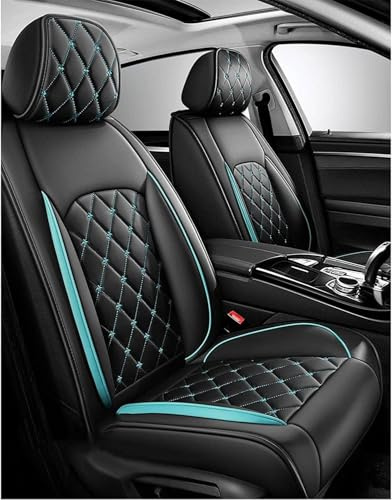Funda Asiento Coche Universal, 5 Plazas, Material Impermeable para Turismos, Protección Completa para Vehículo, Grön