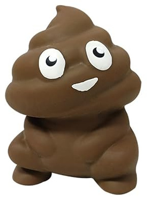 Stressball，Suuwwn Squishy Anti Stressball Squishies Anti Stress Squeeze Spielzeug für Kinder und Erwachsene Figur Stretch-Spielzeug Fidget Toys Fidget Spielzeug (braun)