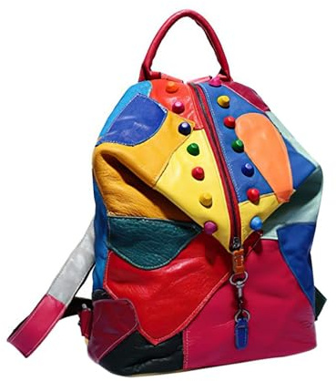 Generisk skolryggsäck för tonåringar, läder-laptop ryggsäck | Läder college lapptäcke laptop bookbag | Fashion Schoolbag, stöldskyddande fritidsväska för kvinnor män