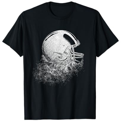 Casque de Football américain Sports Art T-Shirt