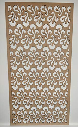 LaserKris Grille décorative pour radiateur - Panneau MDF perforé de 6 mm d'épaisseur (1200 x 610 mm) - PP36