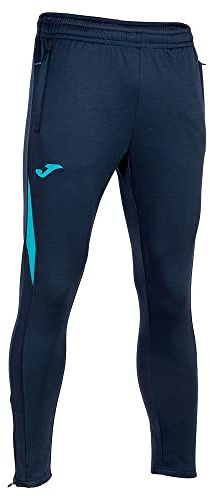 Joma Pantalón Largo Championship VII Marino Turquesa flúor