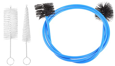 LUOFANG Kit per la Pulizia della Tromba Set di spazzole per la Pulizia di Strumenti Musicali a fiato in Ottone per Trombone Tuba Corno Spazzatura Pulita