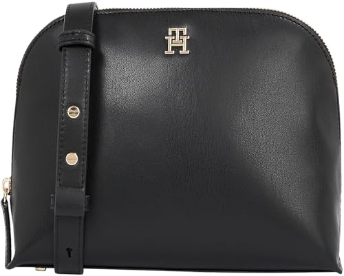 Tommy Hilfiger Damen Umhängetasche Modern Crossover Klein, Schwarz (Black), Einheitsgröße