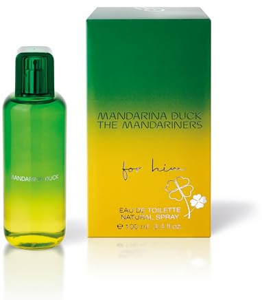 MANDARINA DUCK FRAGRANCES | Mandariners For Him, Eau de Toilette, parfym för män, Orientalisk Olfaktorisk familj, Blommor, Gourmand, 100 ml