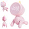 YOUYIKE Reloj Despertador Unicornio, LED Pantalla Reloj Alarma Inteligente con Temperatura, Bonita Decoración de Escritorio para Niños y Niñas, Habitación Infantil y Estudio(Rosa)