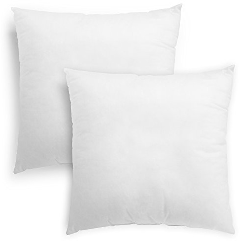 Sleepling Uppsättning av 2 kuddar 40 x 40 cm, kuddfyllning, soffkudde, inlopp