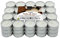 Lumar Aromatic Tealight Set di 60 Candele profumate, lumini aromatiche Fragranza cocco