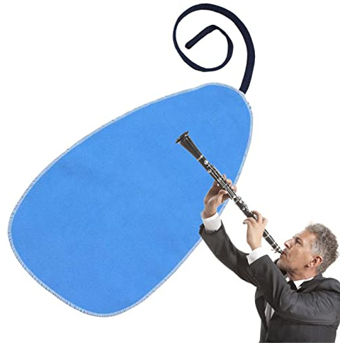 Paño de limpieza para saxofón, limpiador de cavidades interiores para saxofón, herramienta práctica de paño de limpieza para clarinete, latón, trompeta, saxofón y flauta Keloc