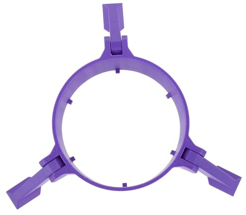 TOPBATHY Soporte para Tubos de Flechas de Arco Recurvo Grande Soporte de Suelo Estable y Portátil de 3 Patas Color Púrpura Base Robusta para Almacenamiento y Transporte Interior y
